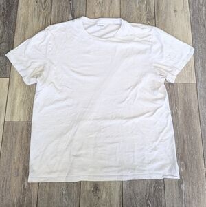 Old Navy White Short Sleeve Crewneck Tee